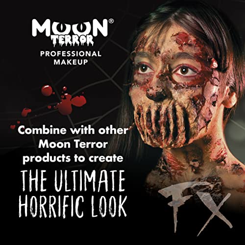 Moon Terror - Pro FX Liquid Latex - 1.69fl oz - SFX Make up for Halloween, Works with Fake Blood & Face Paint - Special Effects Make up