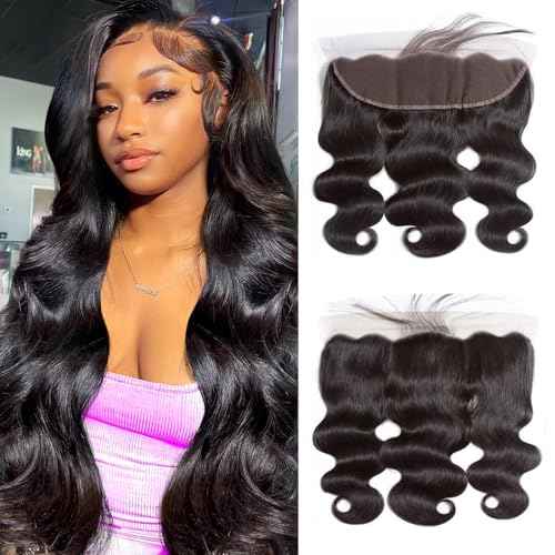 13x4 Lace Closure Body Wave Frontal 100% Human Hair 13x4 Ear to Ear Hd Lace Frontal Human Hair Closure 16 Inch