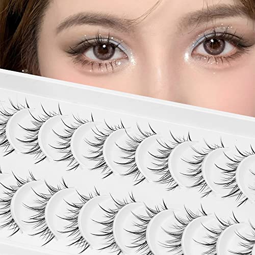 Manga Lashes 9-13MM Clear Band Vegan Eyelashes