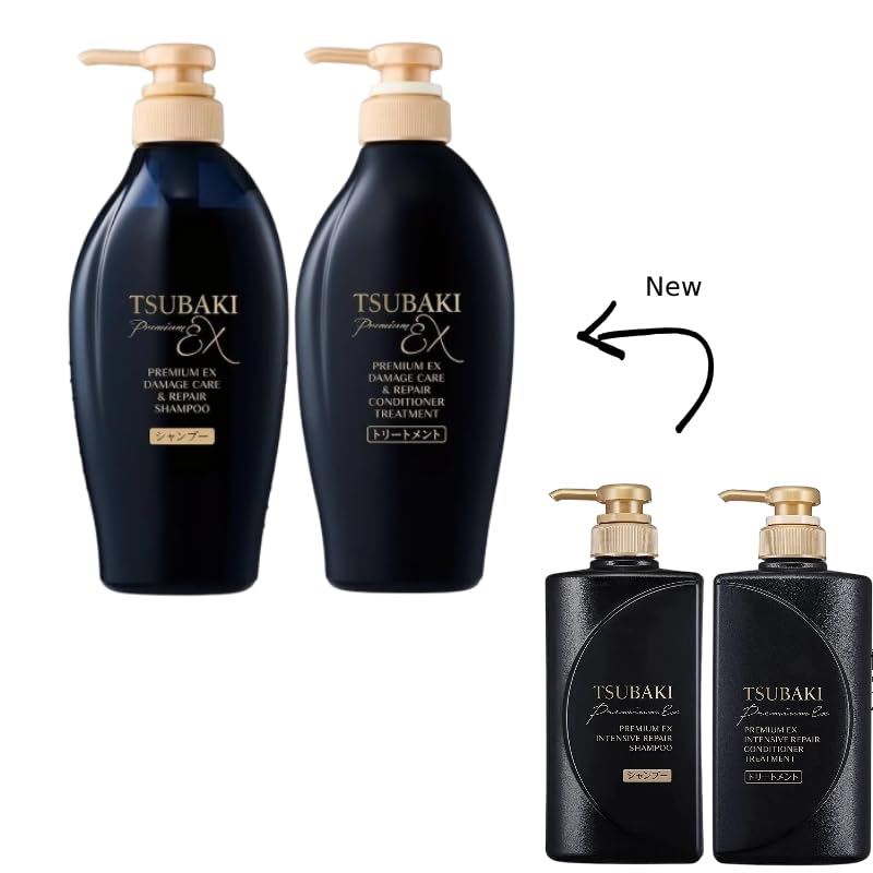 Tsubakii Premium Intensive Repair Shampoo & Conditioner Set 400ml + 400g