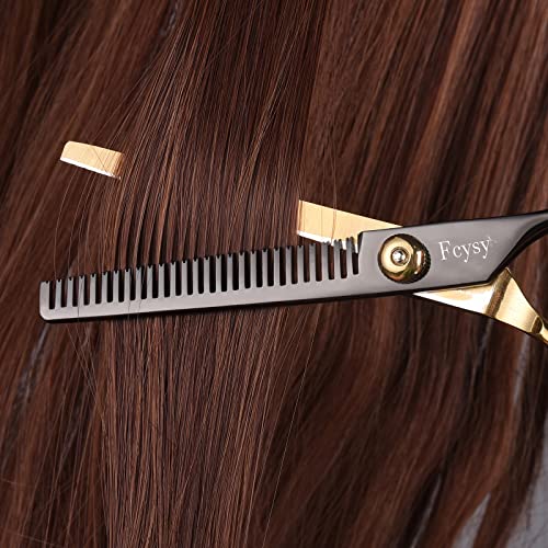 Professional Hair Cutting Scissors Kit - 6 Inch Shears Set