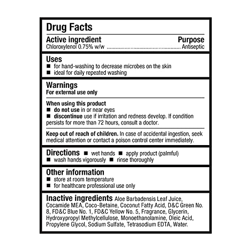 Clorox Healthcare AloeGuard Antimicrobial Soap, 27 Fl Oz Antimicrobial Hand Soap Pouch in Box | Antimicrobial Hand Soap Washes Germs on Skin | AloeGuard Hand Soap