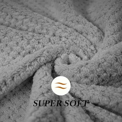 Microfiber Hair Towels, Waffle Hair Towel Set, Super Soft Highly Absorbent, Sturdy Quick Drying Turbans for Long, Thick, Curly Hair (5 Pack, 40" x 20")