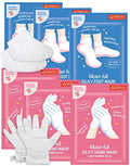 DERMAL Moistfull Silky Foot and Hand Mask Set - 6 Pack