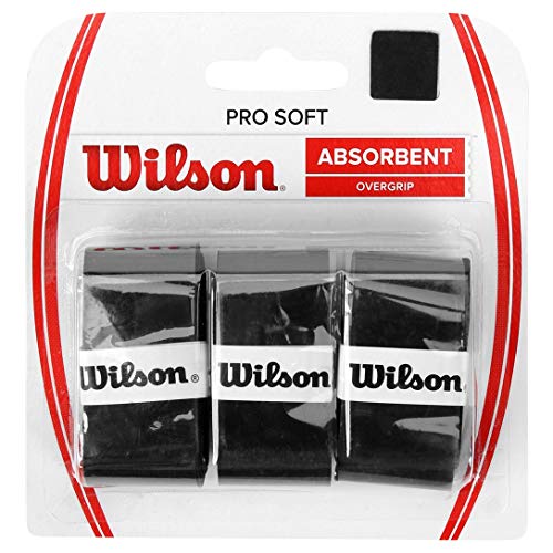 WILSON Pro Sensation Overgrip (30-Pack), Black