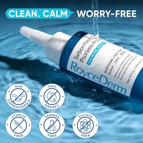 Roycederm Seborrheic & Psoriasis Calming Serum, 2 Pack