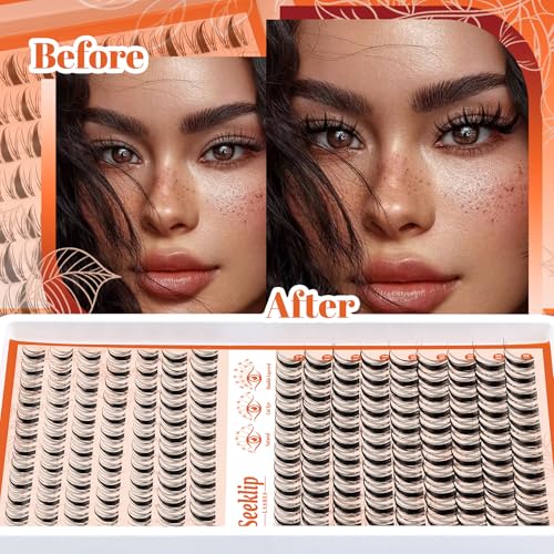 Fairy Manga Lash Clusters 8-18mm C Curl Eyelash Extensions 160Pcs