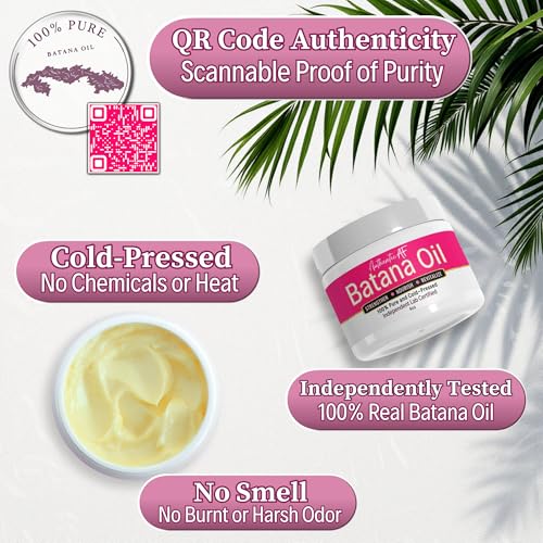 Batana Oil for 4C Hair Growth & Edges | 100% Pure