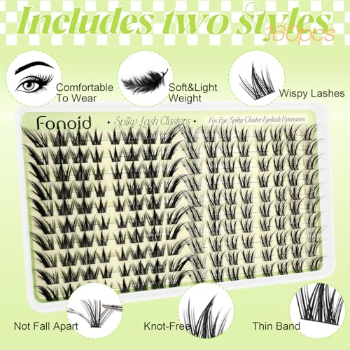 Cluster Eyelash Extensions Kit - DIY Manga Lashes