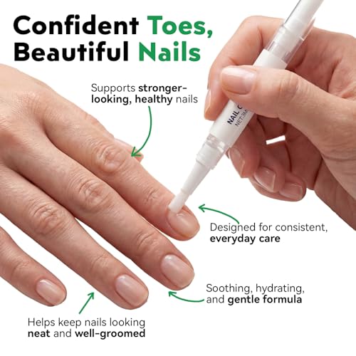 Nail Care Pen 3-Pack - Professional Nourishing Serum for Discolored Nails