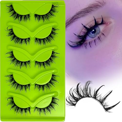 Wispy Cat Eye Strip Lashes - Reusable Synthetic Lashes