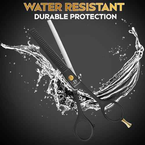 Thinning Shears for Hair Cutting - DEMAXA Hair Thinning Scissors Professional Barber¡¯s Texturizing Shears for Salon & Home Use - 6.5-inch Black High Carbon Stainless Steel Thinning Sheers