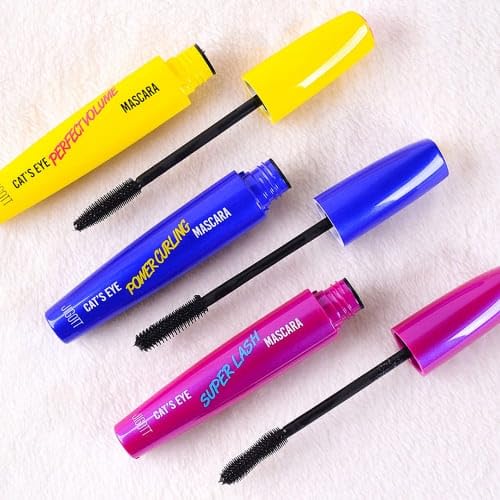 Jigott Cat's Eye Power Curling Mascara 0.42oz/12g - Long Lashes for Feminine and Charming Look (Power Curling Mascara)