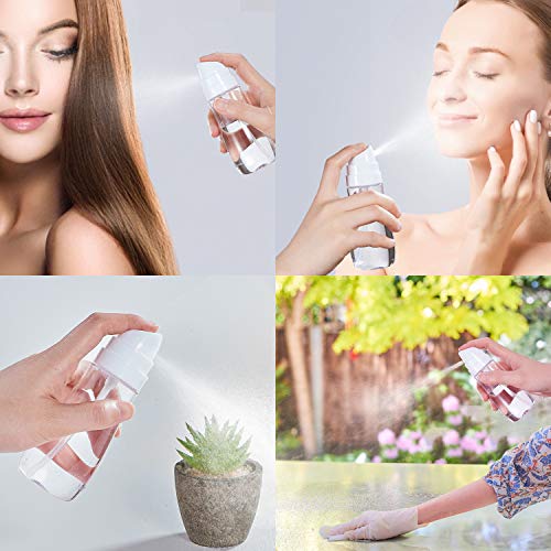 Yolaist 3.4oz Fine Mist Spray Bottles - 2 Pack, TSA Approved