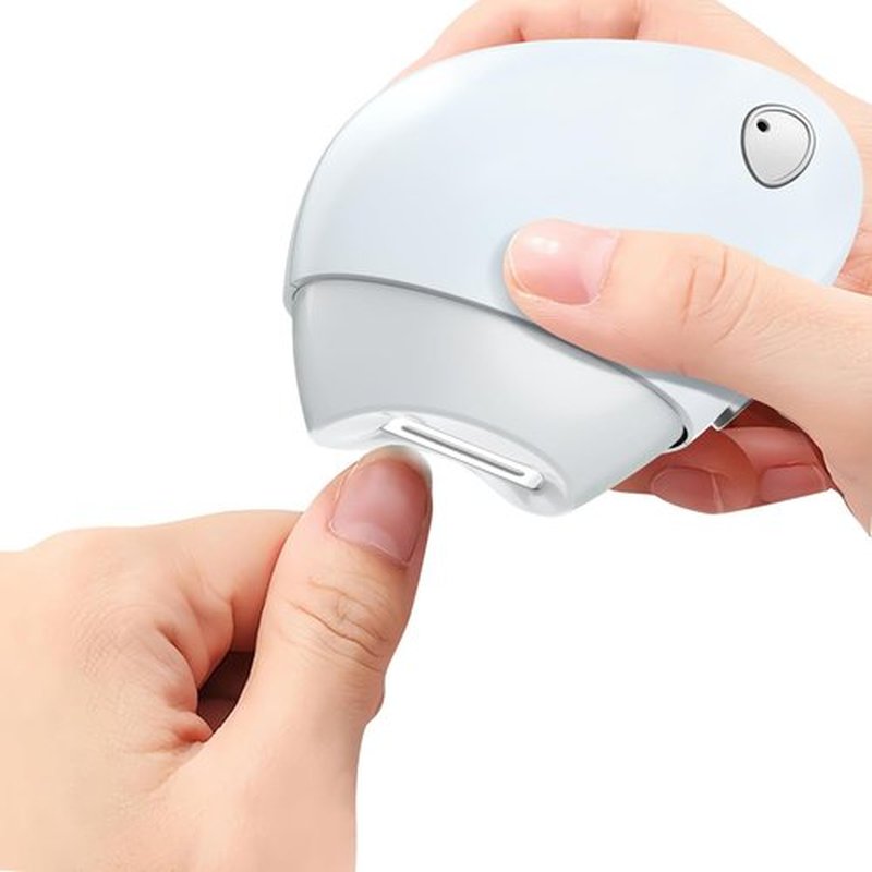 Electric Nail Clipper, Upgraded Toe Nail Clippers with Nail Scraps Storage, 2 Speeds, Magnetic Cover, Type-C Rechargeable, Safety Electric Nail File for Thick Toenails, Adult, Seniors, Men, Baby, Kids