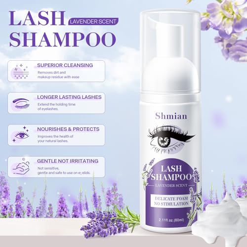 Lavender Lash Shampoo Foam Cleanser 60ml