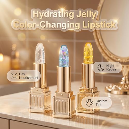 Color Changing Lipstick for Mature Women - PH Adjusting Hydration