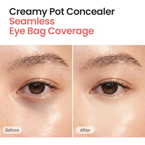 SKINFOOD Salmon Dark Circle Under Eye Concealer Cream - 1 Blooming (10g)
