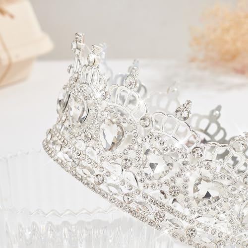 Queen Crown Wedding Rhinestone Tiara for Women