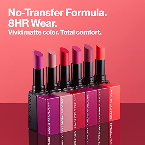Revlon ColorStay Suede Ink Lipstick - 008 That Girl