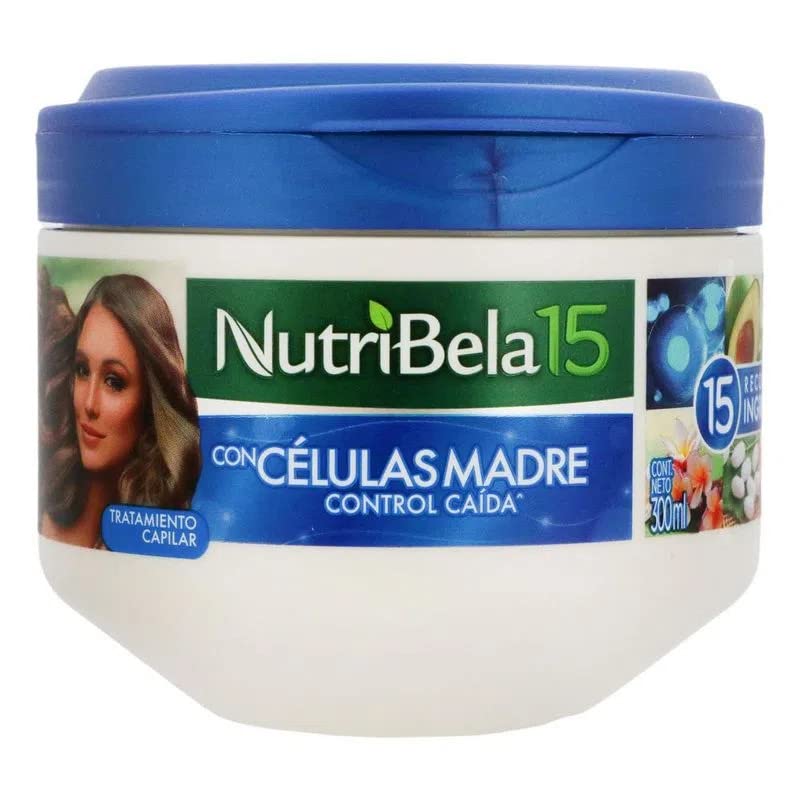 Nutribela 15 Stem Cell Hair Treatment with 15 Key Ingredients, 300g
