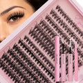 Felmynor Lash Clusters Kit - DIY Eyelash Extensions 9-18mm