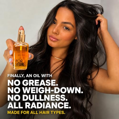 Moroccan Argan Oil Hair Serum for Frizz Control & Shine - 3.4 fl oz