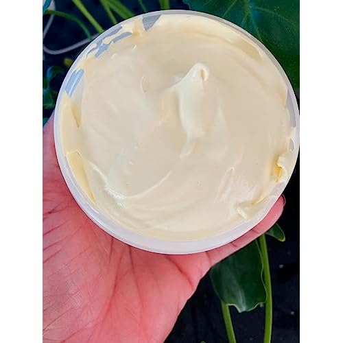 Mango Butter 2 LB Pure, Natural, Hand -packed, Fresh & Fluffy in DIY mixes | Obtained from Mango seeds | Use for DIY leave in conditioner, Salves, Body Butter, Lotions & Soaps
