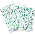 St Patrick's Day Face Gems Sticker Set - 4 Pack