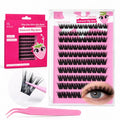 Self-Adhesive Lash Clusters Kit C Curl 10-16mm 100pcs