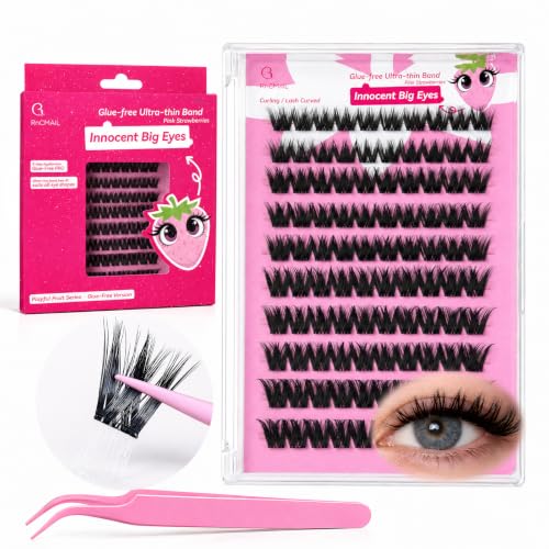 Self-Adhesive Lash Clusters Kit C Curl 10-16mm 100pcs