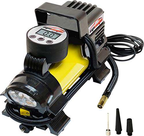 epauto 12V DC Portable Air Compressor Pump, Digital Tire Inflator