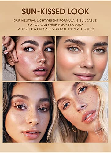 4-Color Freckle Pen Kit - Waterproof Makeup Pen Set