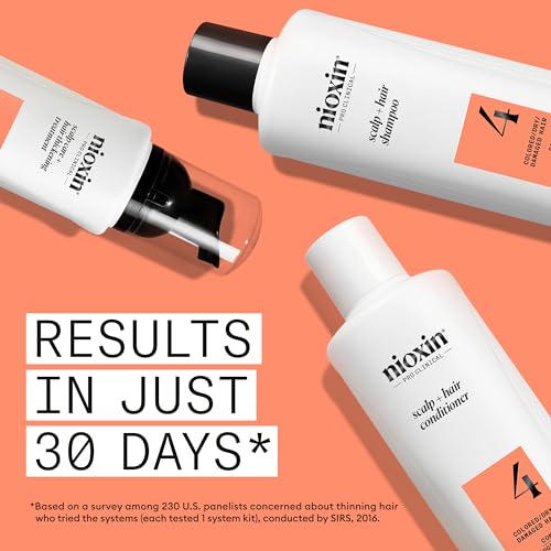NIOXIN System Kit 4 Hair Thickening Shampoo & Conditioner Set
