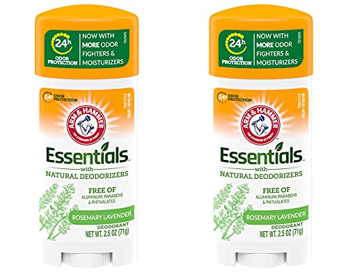 Arm & Hammer Deodorant Rosemary Lavender 2.5oz 2 Pack - Active Lifestyle Odor Protection