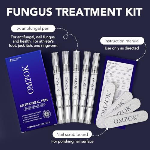Toenail Fungus Pen - 25% Undecylenic Acid & Tea Tree Oil