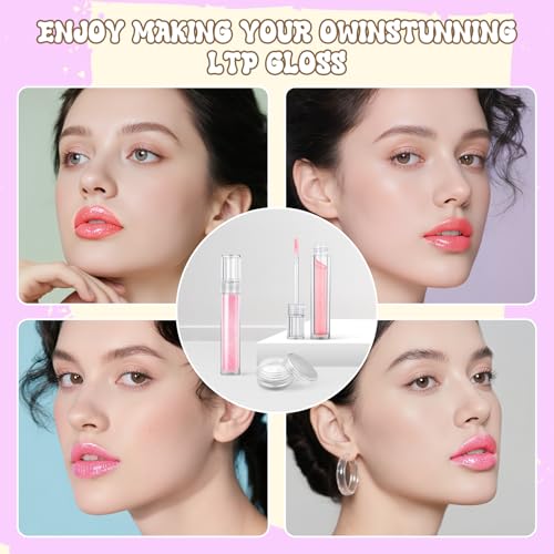 DIY Lip Gloss Kit for Girls Ages 6+ – Shimmer Glitter Making Set