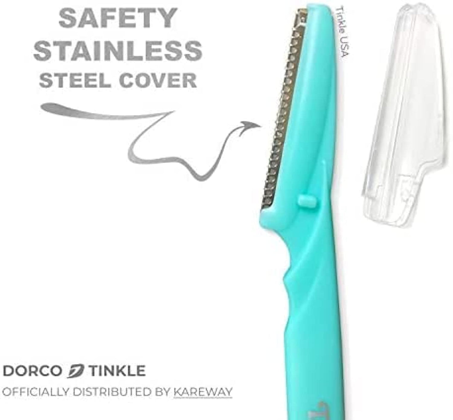 Tinkle Razors, Pack of 36 with 6 Eco-Friendly Dorco Tinkle Everglow