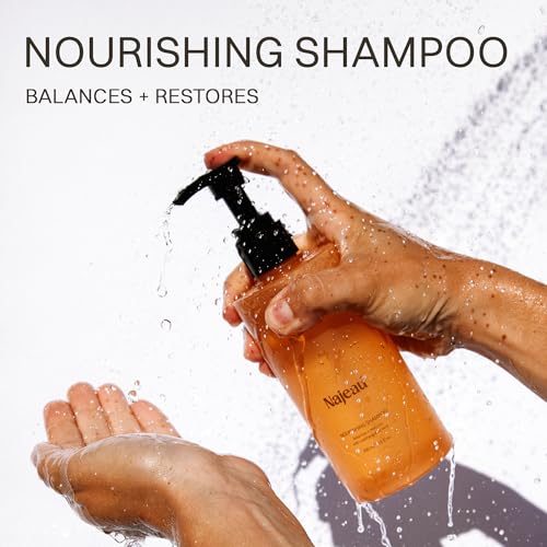 Najeau Nourishing Shampoo for All Hair Types with Aloe & Oat Amino Acids