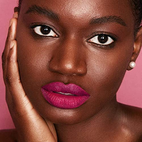 Bossy Cosmetics Liquid Lipstick for Women, Long Lasting All Day Wear, Matte, Vegan & Cruelty-Free, Hydrating, Healthy & Full Lips, Paraben Free, Oprah's Favorite Things 2023 (BRAVERY - FUSCHIA COLOR)