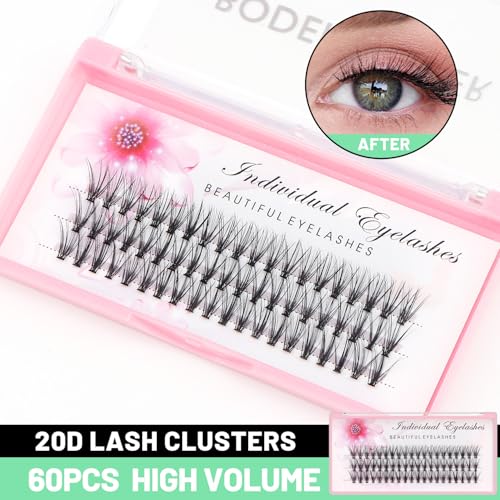 Bodermincer 20D Lash Clusters C Curl 0.07mm Extensions Kit