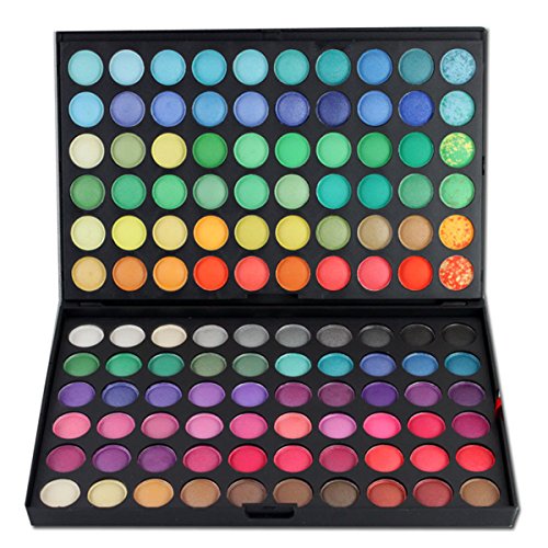 Pure Vie 120-Color Eyeshadow Palette - Highly Pigmented & Waterproof