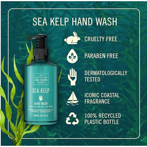Scottish Fine Soaps Sea Kelp Marine Hand Wash 300ml Pump