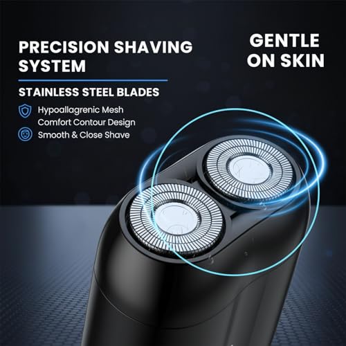 Gugliet Portable Mini Shaver for Men - USB Rechargeable & Waterproof