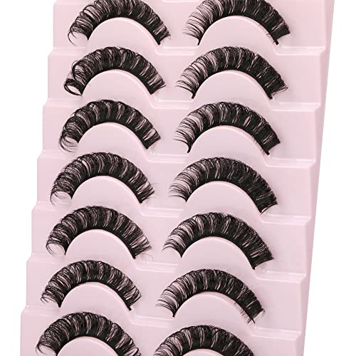 Russian Volume Faux Mink False Eyelashes - 10 Pairs