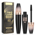 4D Silk Fiber Lash Mascara Waterproof Long-Lasting 2-Pack