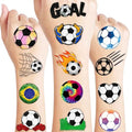 120 PCS Soccer Temporary Tattoos for Kids - Party Favors