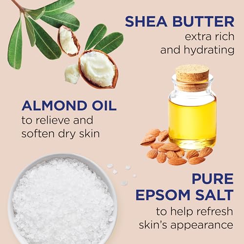 Foaming Bath with Epsom Salt, Shea Butter & Almond - 34 fl oz