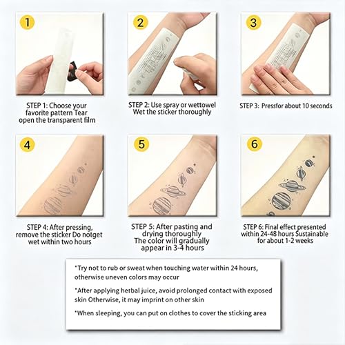 Boldink Angel Temporary Tattoo - Waterproof, Realistic Design