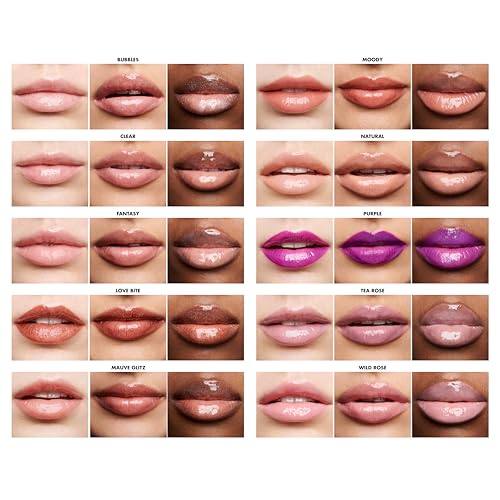 e.l.f. Lip Lacquer, Nourishing, Non-Sticky Ultra-Shine Lip Gloss With Sheer Color, Infused With Vitamins A & E, Vegan & Cruelty-Free, Fantasy